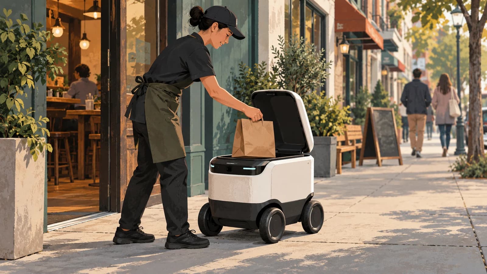 Deliveroo plans UK robot deliveries with Coco