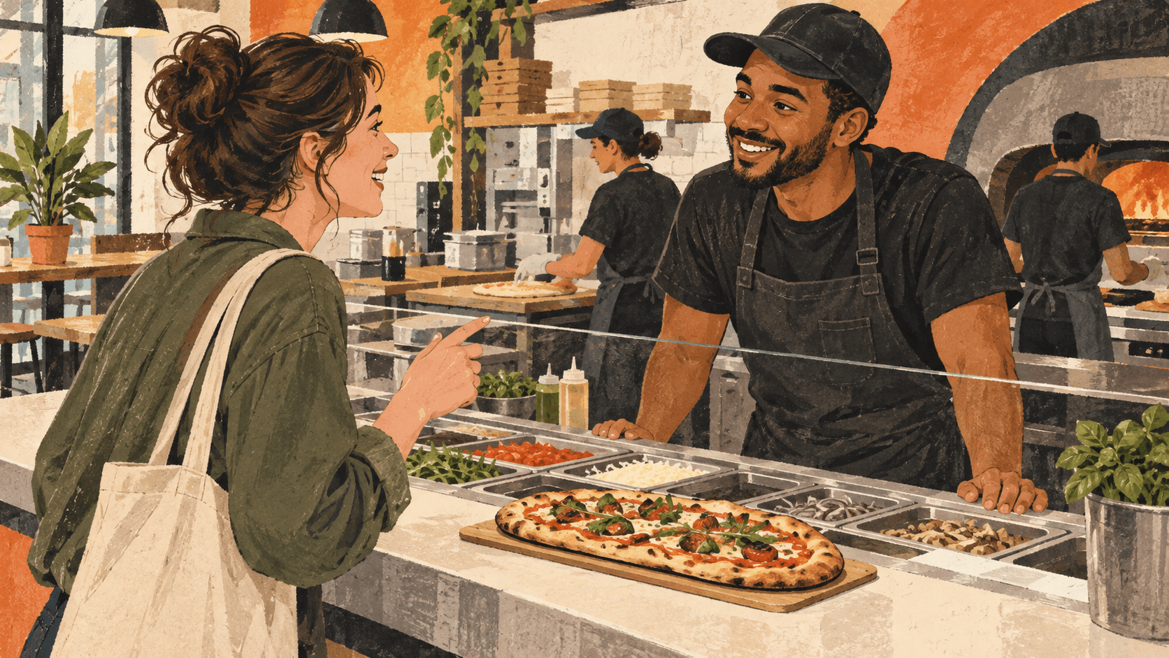 &pizza removes kiosks and AI ordering