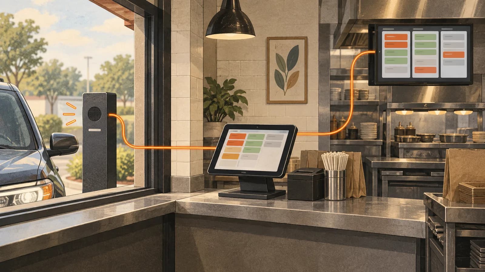 Presto connects drive-thru voice orders to Toast