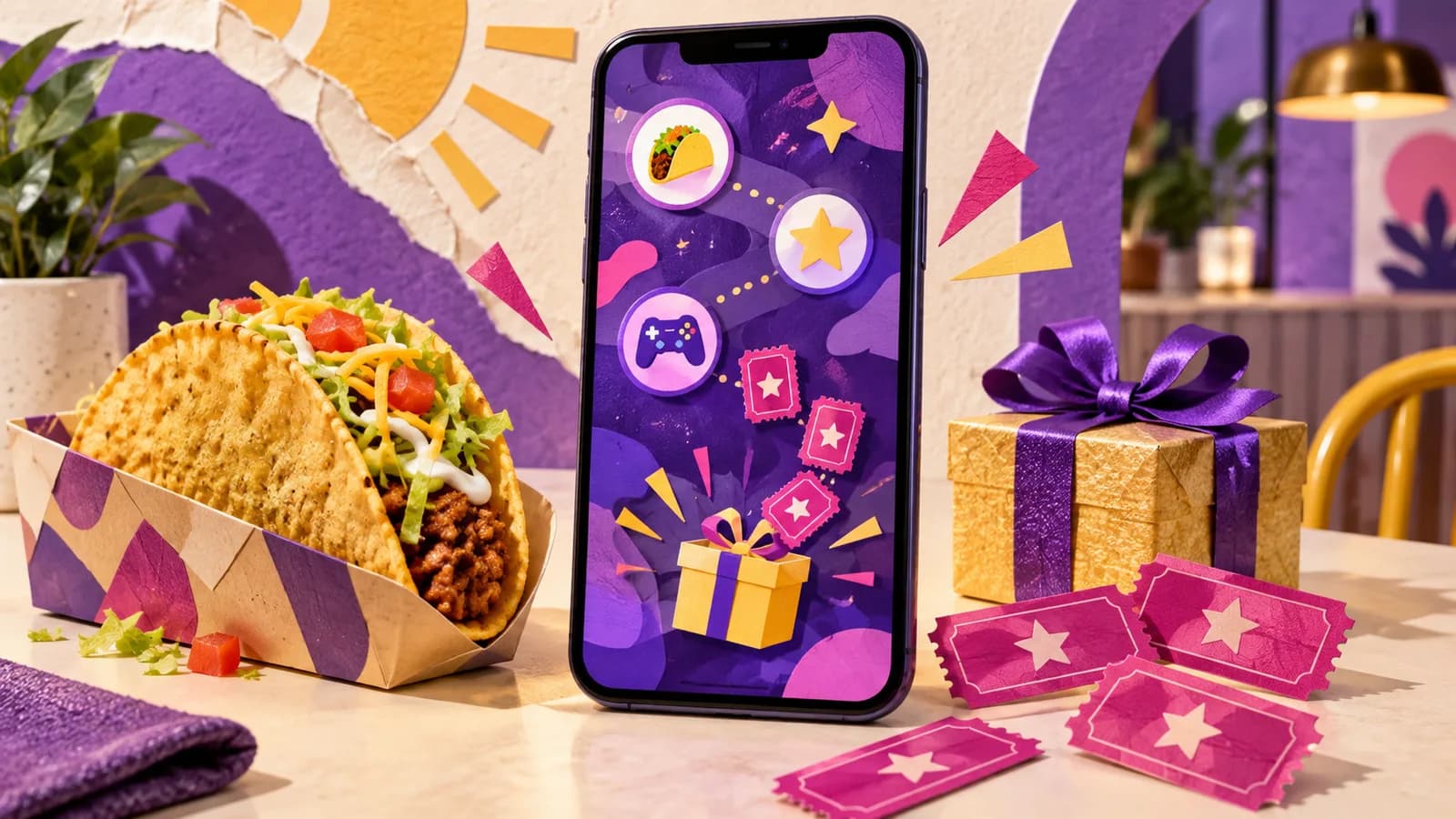 Taco Bell adds daily games and Friday prize entries