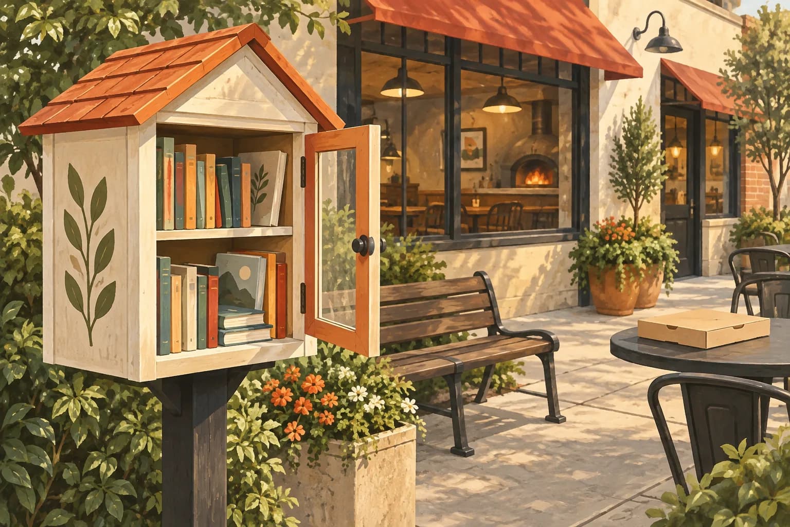 Pizza Hut’s next reading project has a red roof